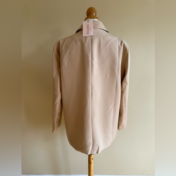 Misguided Double Beasted Tailored Blazer - Picture 6 of 7